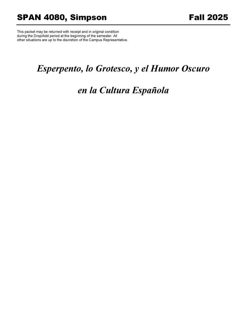 SPAN 4080, Simpson (Hard Copy)